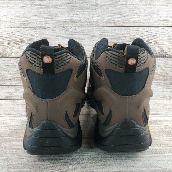 Merrell Moab 2 Mid GTX Hiking Boots Earth Men's Size 12.5 - Picture 3 of 9